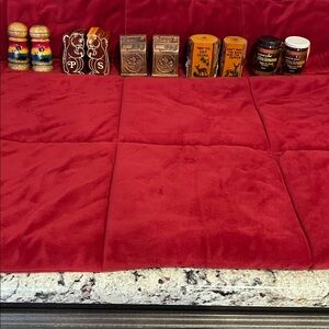 5 sets Souvenir salt and pepper shakers.